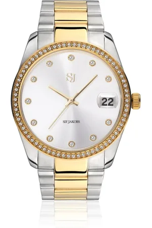 Sif Jakobs Femme, Accessoires, Multicolore, Taille: ONE Size Montre Electra en Acier Inoxydable Doré