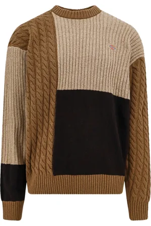 Dickies Homme, Pulls, Brun, Taille: M Vêtements Tricotés Marron pour Hommes