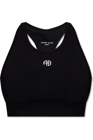 ANINE BING Femme, Sport, Noir, Taille: 38 FR Blair soutien-gorge dentraînement