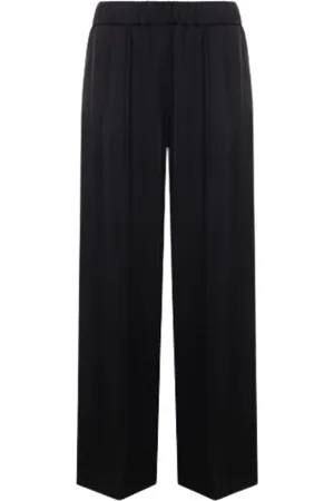 Jil Sander Femme, Pantalons, Noir, Taille: 36 FR Pantalon Large Noir