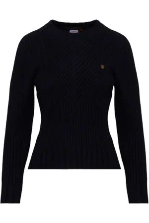 Aeronautica Militare Femme, Pulls, Bleu, Taille: 40 FR Pull Torsadé