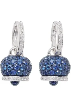 CHANTECLER Femme, Accessoires, Gris, Taille: ONE Size Boucles doreilles femme en or blanc