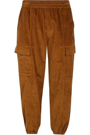 MARCELO BURLON Homme, Pantalons, Brun, Taille: M Pantalon en Velours Marron pour Homme