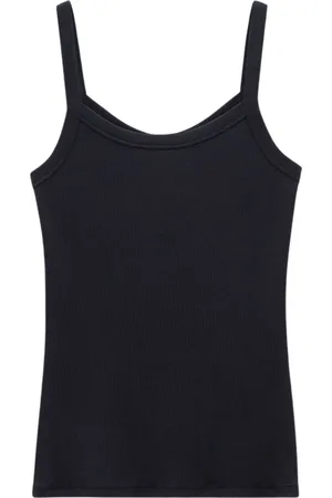 Filippa K Femme, Tops, Noir, Taille: 36 FR Débardeur côtelé