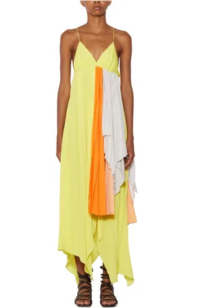Unravel Project Femme, Robes, Jaune, Taille: 38 FR Robes maxi