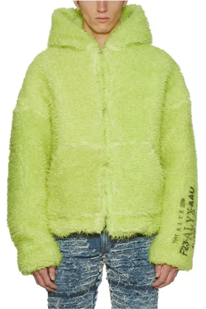 1017 ALYX 9SM Homme, Vestes, Vert, Taille: M Veste Polar Mark Flood