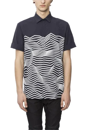 Neil Barrett Homme, Chemises, Bleu, Taille: L Chemise