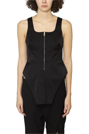 AMBUSH Femme, Tops, Noir, Taille: 38 FR Corset supérieur avec zip