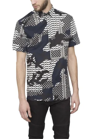 Neil Barrett Homme, Chemises, Bleu, Taille: L LA Chemise