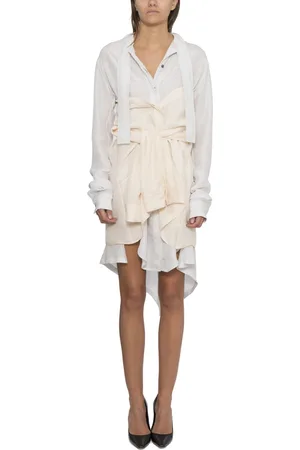 Unravel Project Femme, Robes, Blanc, Taille: 40 FR Robes midi