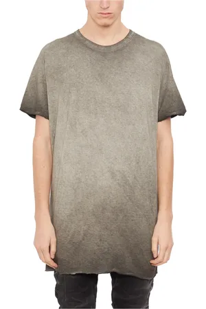 11 BY BORIS BIDJAN SABERI Homme, Tops, Gris, Taille: M T-Shirt en Coton