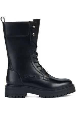 Geox Femme, Chaussures, Noir, Taille: 38 EU Bottines Iridea Noires