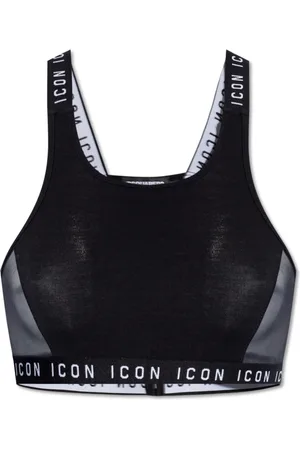 Dsquared2 Femme, Sport, Noir, Taille: 44 FR Soutien-gorge de sport