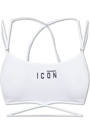 Dsquared2 Femme, Sport, Blanc, Taille: 42 FR Soutien-gorge de sport