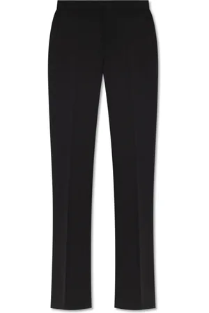Moschino Femme, Pantalons, Noir, Taille: 38 FR Pantalon à plis