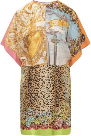 Moschino Femme, Robes, Multicolore, Taille: 38 FR Robe Imprimée