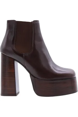 Bronx Femme, Chaussures, Brun, Taille: 40 EU Bottes Cheville Élégantes