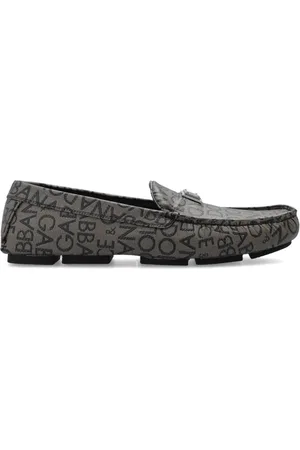 Dolce & Gabbana Homme, Chaussures, Brun, Taille: 39 EU Chaussons avec logo