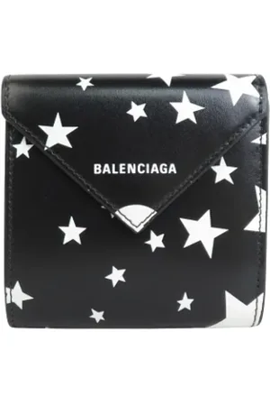 Balenciaga Femme, Pre-owned, Noir, Taille: ONE Size Pre-owned Cuir petite-maroquinerie
