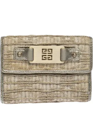 Givenchy Femme, Pre-owned, Blanc, Taille: ONE Size Pre-owned Tissu petite-maroquinerie