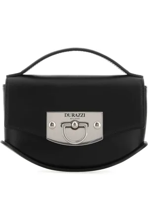 Durazzi Milano Femme, Sacs, Noir, Taille: ONE Size Sac à main mini Swing en cuir noir