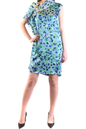 GIANLUCA CAPANNOLO Femme, Robes, Bleu, Taille: 38 FR Abiti élégants pour toutes les occasions