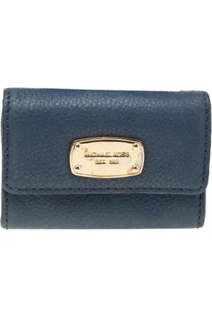 Michael Kors Femme, Pre-owned, Bleu, Taille: ONE Size Pre-owned Cuir petite-maroquinerie
