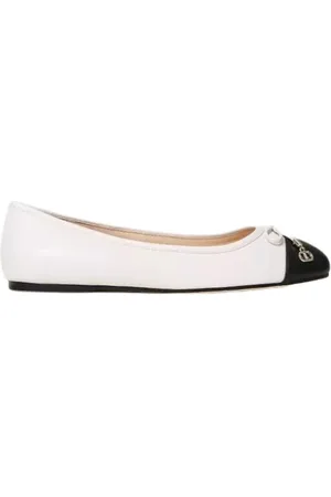 Twin-Set Femme, Chaussures, Blanc, Taille: 40 EU Ballerinas