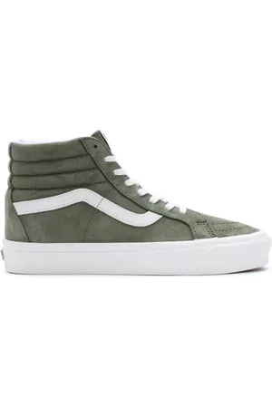 Vans Homme, Chaussures, Vert, Taille: 42 EU Baskets montantes en daim de porc