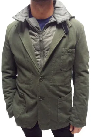 YOHJI YAMAMOTO Homme, Vestes, Vert, Taille: S Uomo Mode Homme Élégante