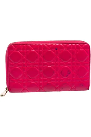 Dior Femme, Pre-owned, Rose, Taille: ONE Size Pre-owned Cuir petite-maroquinerie