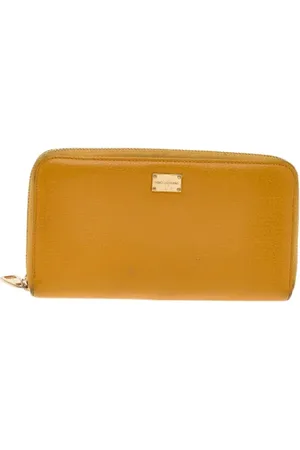 Dolce & Gabbana Femme, Pre-owned, Jaune, Taille: ONE Size Pre-owned Cuir petite-maroquinerie