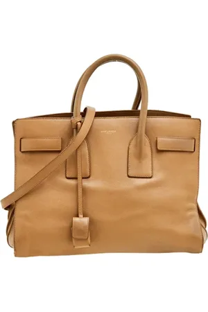 Saint Laurent Femme, Pre-owned, , Taille: ONE Size Pre-owned Cuir cabas
