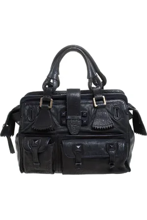 Chloé Femme, Pre-owned, Bleu, Taille: ONE Size Pre-owned Cuir cabas