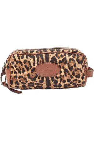 Dolce & Gabbana Femme, Pre-owned, Brun, Taille: ONE Size Pre-owned Tissu trousses-de-toilette