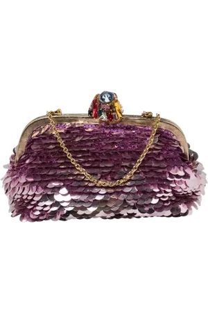 Dolce & Gabbana Femme, Pre-owned, Rose, Taille: ONE Size Pre-owned Tissu pochettes-minaudieres