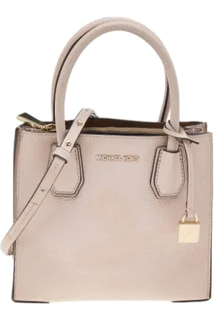 Michael Kors Femme, Pre-owned, Rose, Taille: ONE Size Pre-owned Cuir cabas