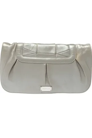 Salvatore Ferragamo Femme, Pre-owned, Gris, Taille: ONE Size Pre-owned Cuir pochettes-minaudieres