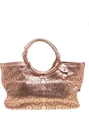 Jimmy Choo Femme, Pre-owned, Gris, Taille: ONE Size Pre-owned Cuir cabas