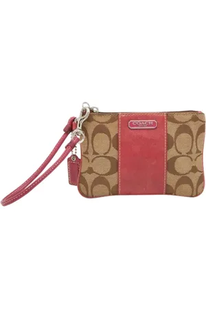 Coach Femme, Pre-owned, , Taille: ONE Size Pre-owned Toile pochettes-minaudieres