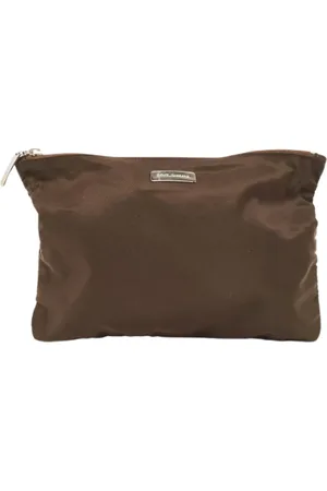 Dolce & Gabbana Femme, Pre-owned, Brun, Taille: ONE Size Pre-owned Nylon trousses-de-toilette