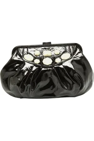 Moschino Femme, Pre-owned, Noir, Taille: ONE Size Pre-owned Cuir pochettes-minaudieres