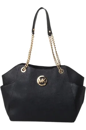 Michael Kors Femme, Pre-owned, Noir, Taille: ONE Size Pre-owned Cuir cabas