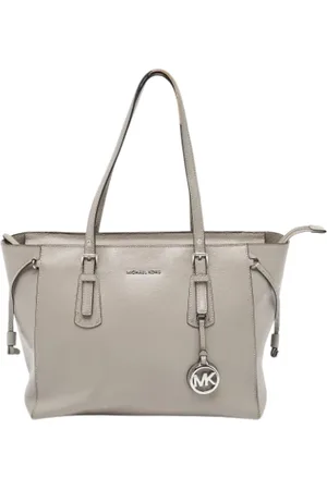Michael Kors Femme, Pre-owned, Gris, Taille: ONE Size Pre-owned Cuir cabas