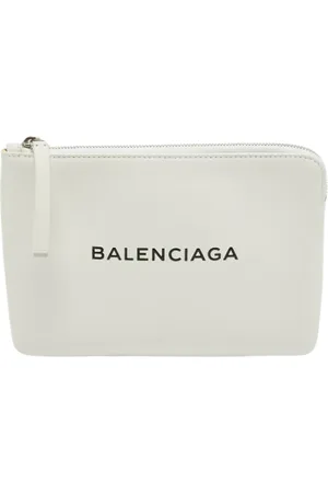 Balenciaga Femme, Pre-owned, Blanc, Taille: ONE Size Pre-owned Cuir sacs-balenciaga
