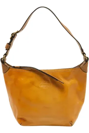 Coach Femme, Pre-owned, Jaune, Taille: ONE Size Pre-owned Cuir sacs-ports-paule