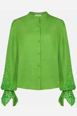 Fabienne Chapot Femme, Blouses et Chemises, Vert, Taille: 38 FR Clarissa Blouse