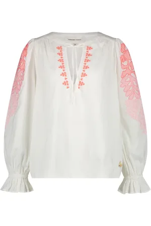 Fabienne Chapot Femme, Blouses et Chemises, Blanc, Taille: 42 FR Praia Top