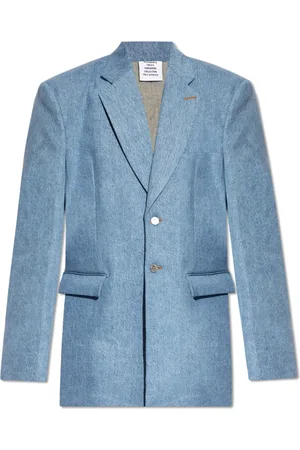 Vetements Femme, Vestes, Bleu, Taille: 40 FR Blazer oversize
