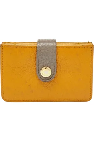 Miu Miu Femme, Pre-owned, Jaune, Taille: ONE Size Pre-owned Cuir petite-maroquinerie